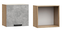 Шкаф верхний ШВГ 460*500 Кухня Ксения (Бордо глянец)