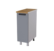 Шкаф нижний глубокий Г3Р кухня Контемп (Дуб сонома/Индиго)