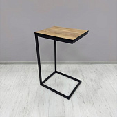 Придиванный столик Берген-14 (Крафт золотой/Черный)