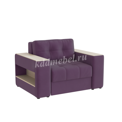 Кресло-кровать Доро (Винный/Клен кремовый)