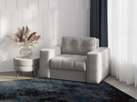 Кресло Кровать Нави_Светл -серы