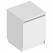 Тумба прикроватная Бьянко (Белый лофт)