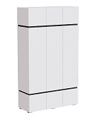 Шкаф Аркон 3х ств. (Белый/Бетон темный)