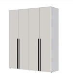 Шкаф Мята 1.6 (Белый/Кашемир)