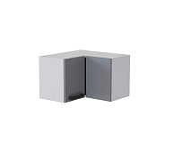 Шкаф верхний угловой УВП 360 кухня Тоскана (Белый/Графит)