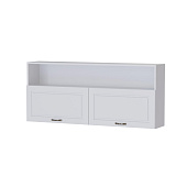 Шкаф навесной Апполия гостиная (Белый дуб)