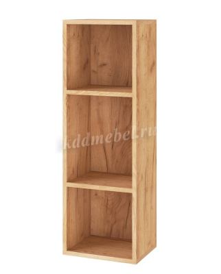 Пенал-надстройка Квартет-13 (Дуб крафт золотой/Графит серый)