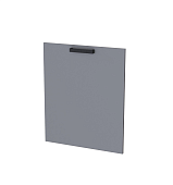 Фасад для посудомоечной машины кухня Осло 6ПМ (Карбон Пепел)