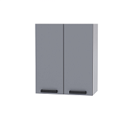 Шкаф верхний 6В кухня Нагано (Белый/Ясень анкор темный)