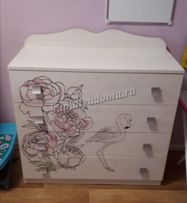 Комод Фэнтези (Рамух белый)