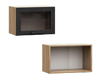 Шкаф верхний ШВГС 600 Кухня Катрин (Софт Вайт)