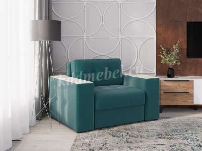 Кресло-кровать Виконт (Бирюза/Клен кремовый)