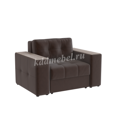 Кресло-кровать Виконт (Коричневый/Сандал белый)