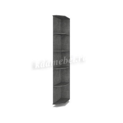 Секция угловая Ева Е-65 (Камень темный)