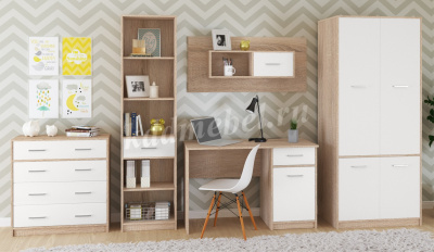 Полка навесная Стелс (Дуб сонома)