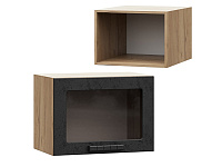 Шкаф верхний ШВГСП 400 Кухня Ксения (Олива глянец)