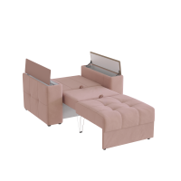 Диван кровать Нави_тый_Пыльная роза