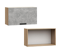 Шкаф верхний ШВГ 460*800 Кухня Орлеан (Кантри Милк)