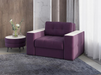 Кресло Кровать Виконт_Винный