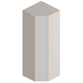 Шкаф угловой Лорэн (Тефия/Софт айс)