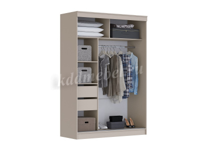 Шкаф-купе Орион 1500 (Графит)