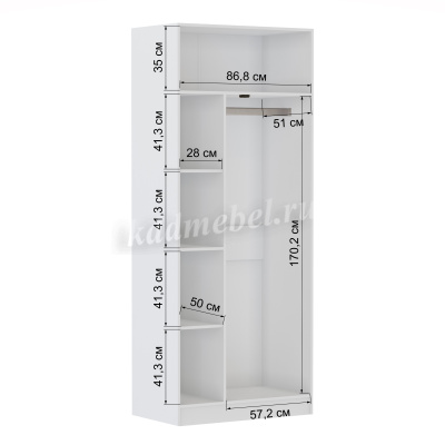 Шкаф универсальный Руэлла (Белый)