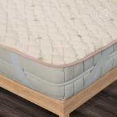 Наматрасник стеганый силикон. п/э волокно на резинке Комфорт 800*2000