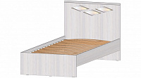 Кровать Диана 0.9 с ортопедическим основанием (Анкор светлый)