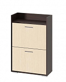 Обувница Памир 2-х секционная (Венге/Дуб белфорт)