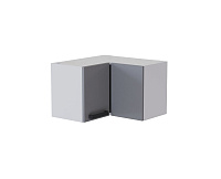 Шкаф верхний угловой УВП 360 кухня Бомбей (Белый/Сандал Белый)