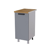 Шкаф нижний 4Р кухня Версаль без столешницы (Белый/Арктик)