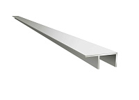 Планка 1050 угловая 6 мм (Хром)